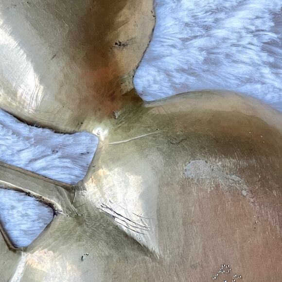 Small Vintage Indian Brass Dish - Picture 11 of 16